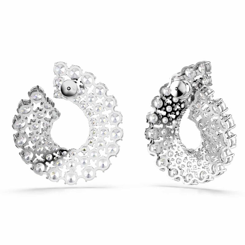 Swarovski Matrix Hoop Earrings image number 1